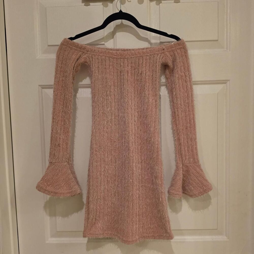 Fashion Nova Pink Knit Dress NWT